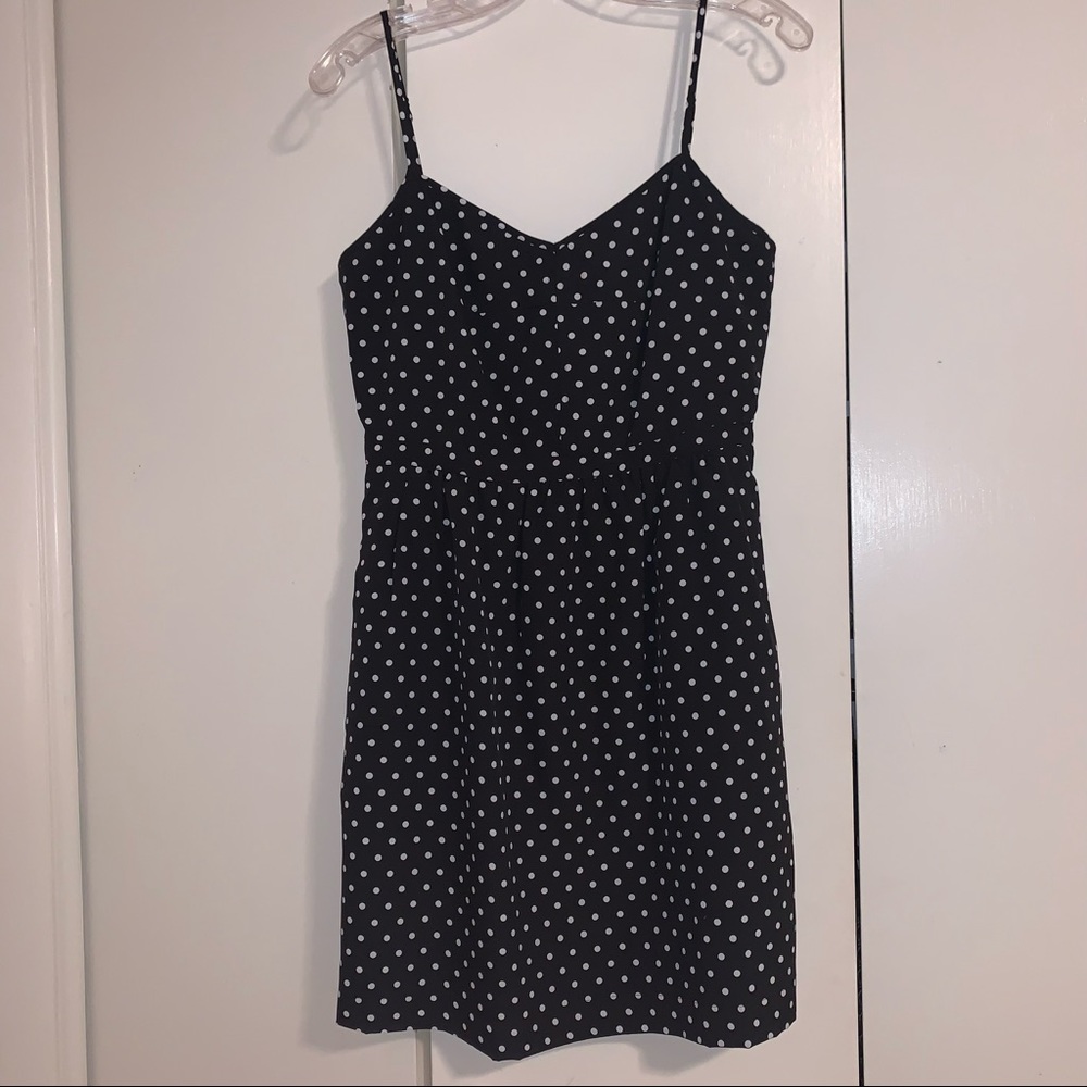 J Crew Polka Dot Mini Dress